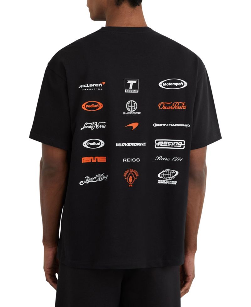 Men's Nox Logo Printed Mclaren T-Shirt