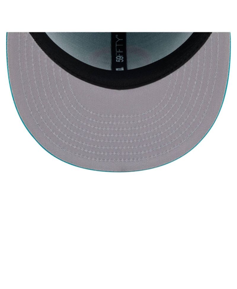 Men's Aqua Miami Dolphins 59FIFTY Fitted Hat