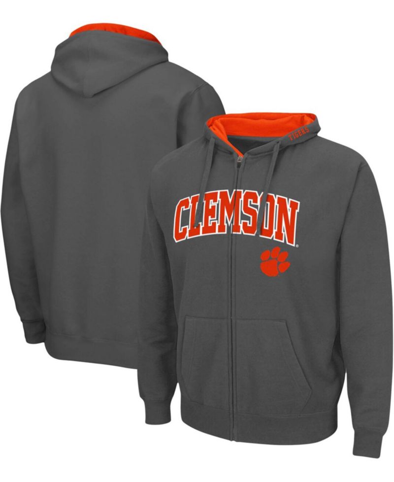Men's Clemson Tigers Arch Logo 3.0 Full-Zip Hoodie
