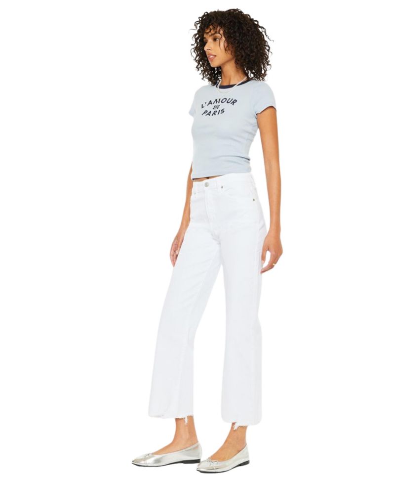 Women's High Rise Slim Wide Jeans