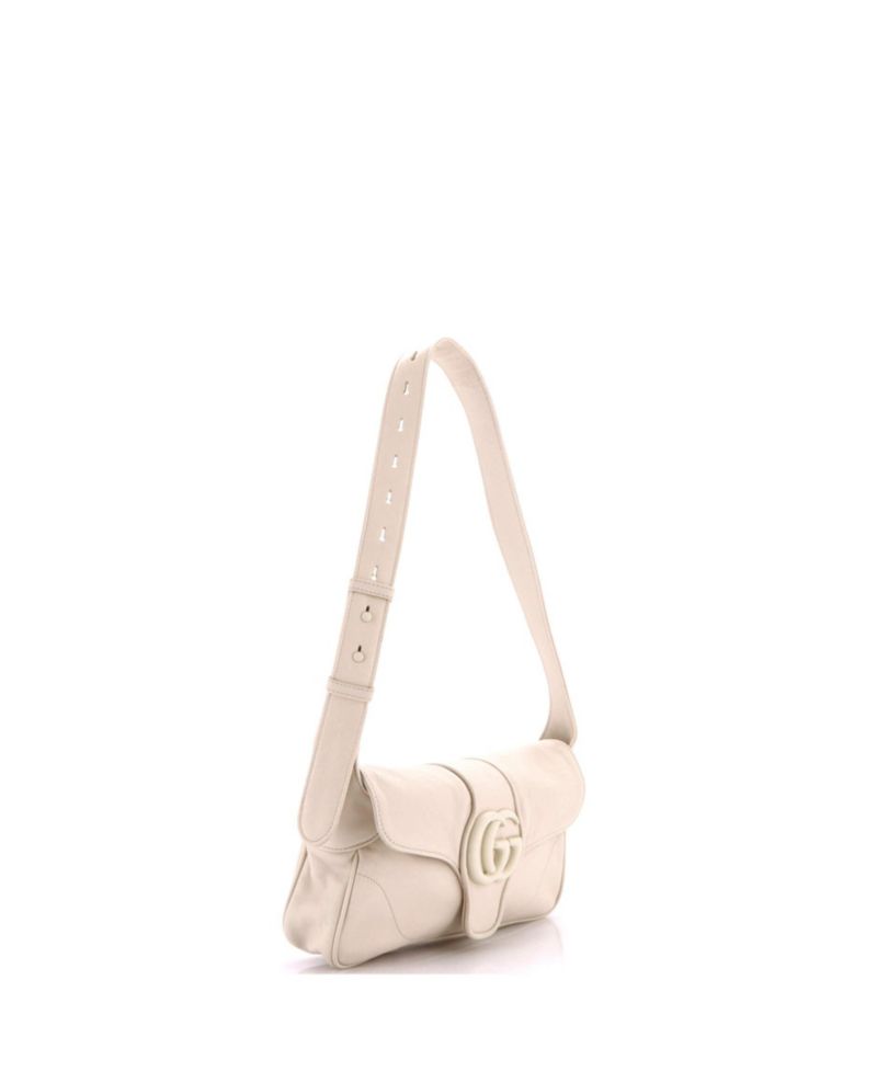 Small Monochrome Aphrodite Shoulder Bag Leather