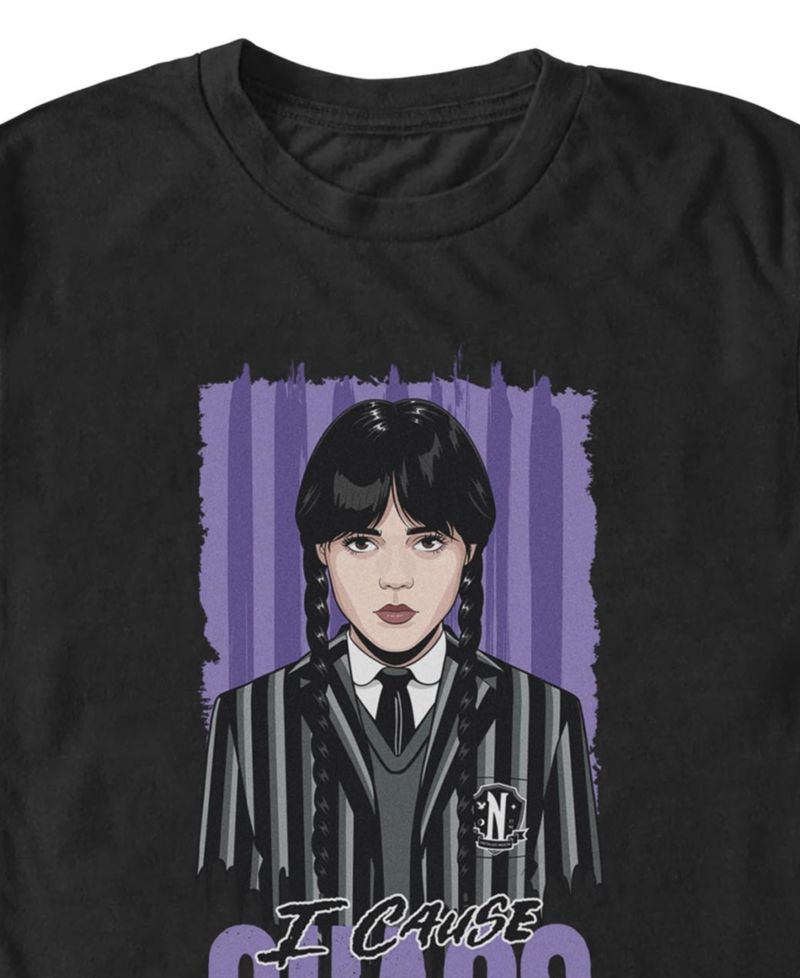 Men's Wednesday Chaos Crewneck T-Shirt