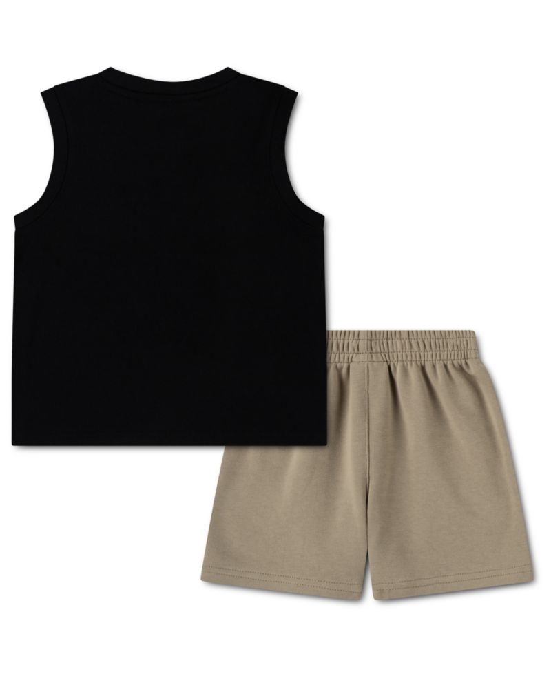 Boys' 2T-7 Crewneck Tank Top and Shorts, 2-Piece Set