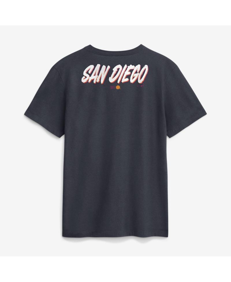 Men's Obsidian San Diego Padres 2026 City Connect 2-Hit T-Shirt
