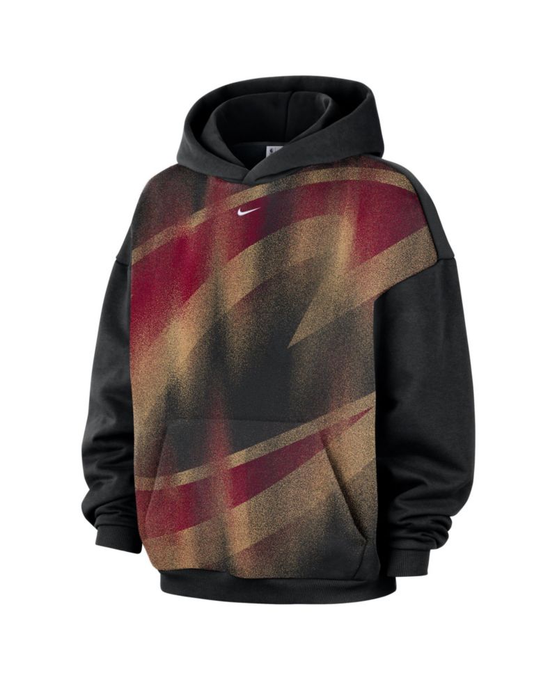 Men's Black Cleveland Cavaliers 2026 Standard Issue Practice Icon Fleece Pullover Hoodie
