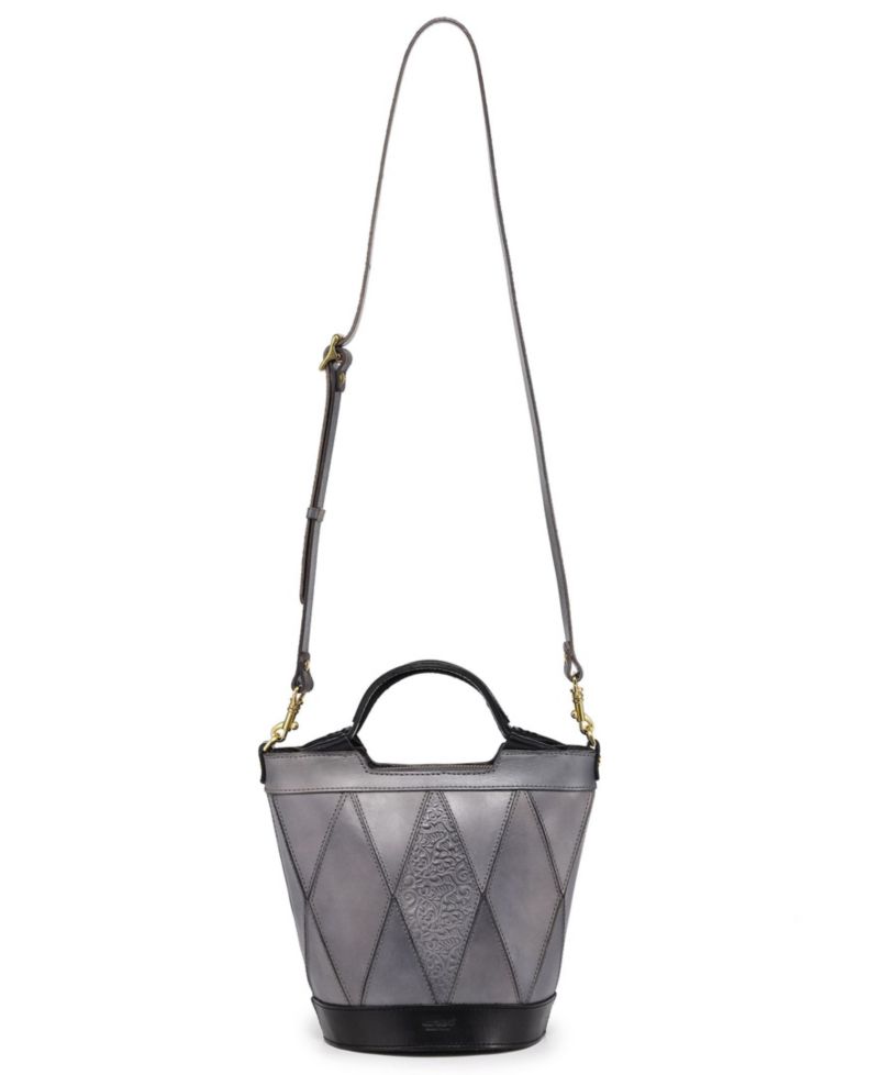 Primrose Mini Leather Crossbody Tote Bag