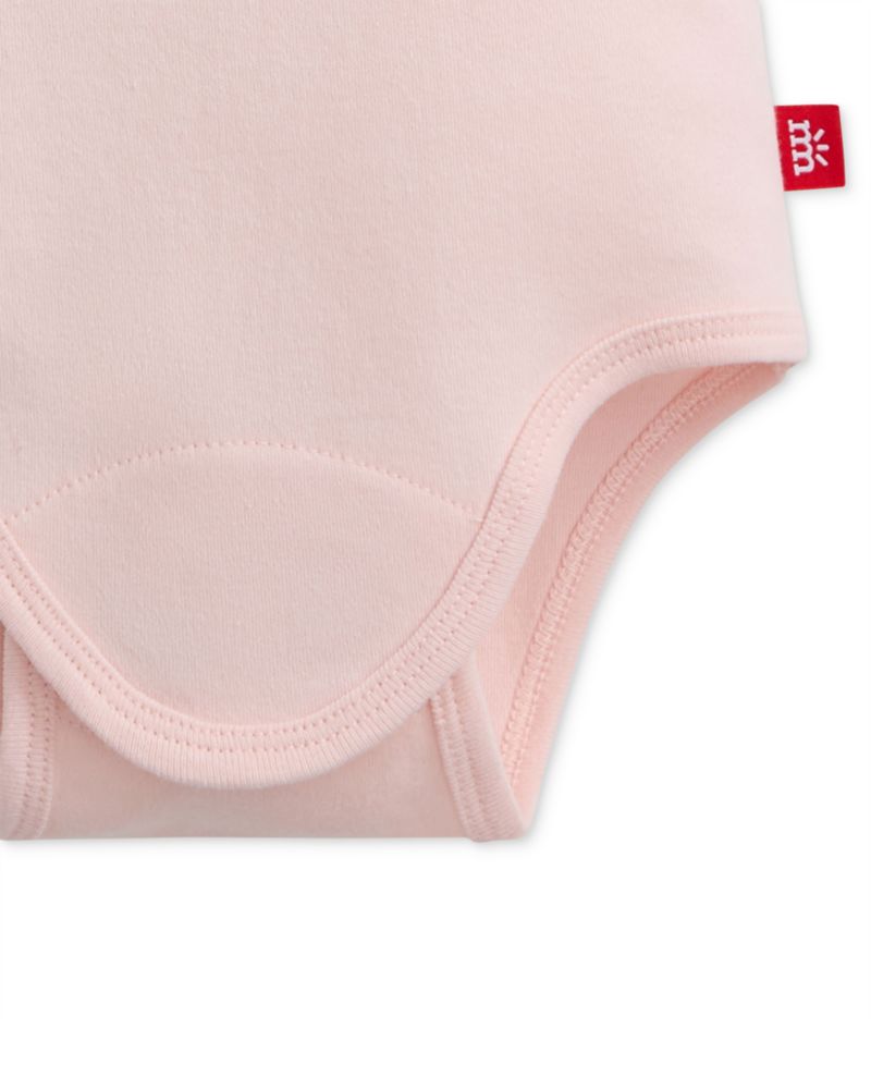 Baby Cotton Bodysuits, 3 Pack
