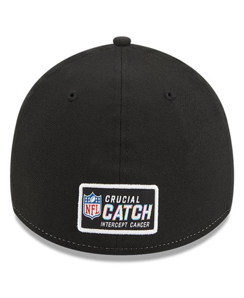 Men's Pink Las Vegas Raiders 2023 NFL Crucial Catch 39THIRTY Flex Hat