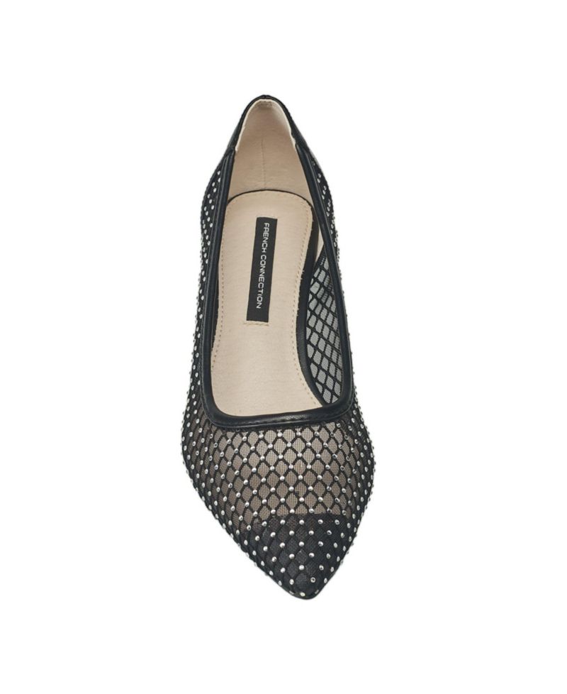 Women's Elise Mesh and Stone Heel