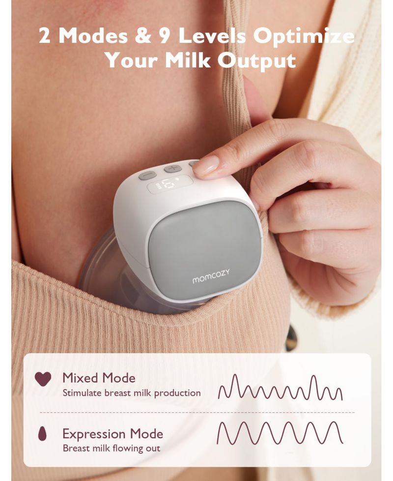 S9 Pro Wearable Breast Pump Upgraded - Long Battery Life