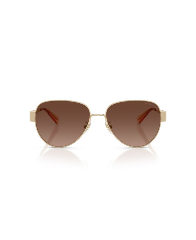 Women's Pilot Polarized Sunglasses, CDP37 HC7186