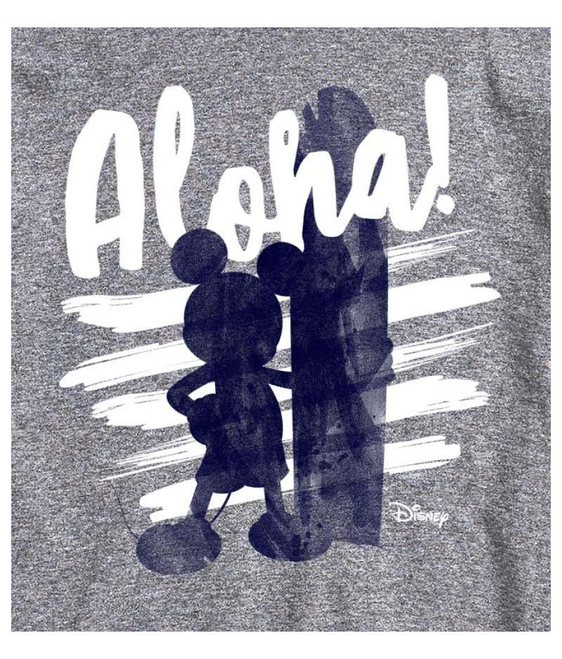 Hybrid Apparel Mickey Aloha Mens Short Sleeve Tee