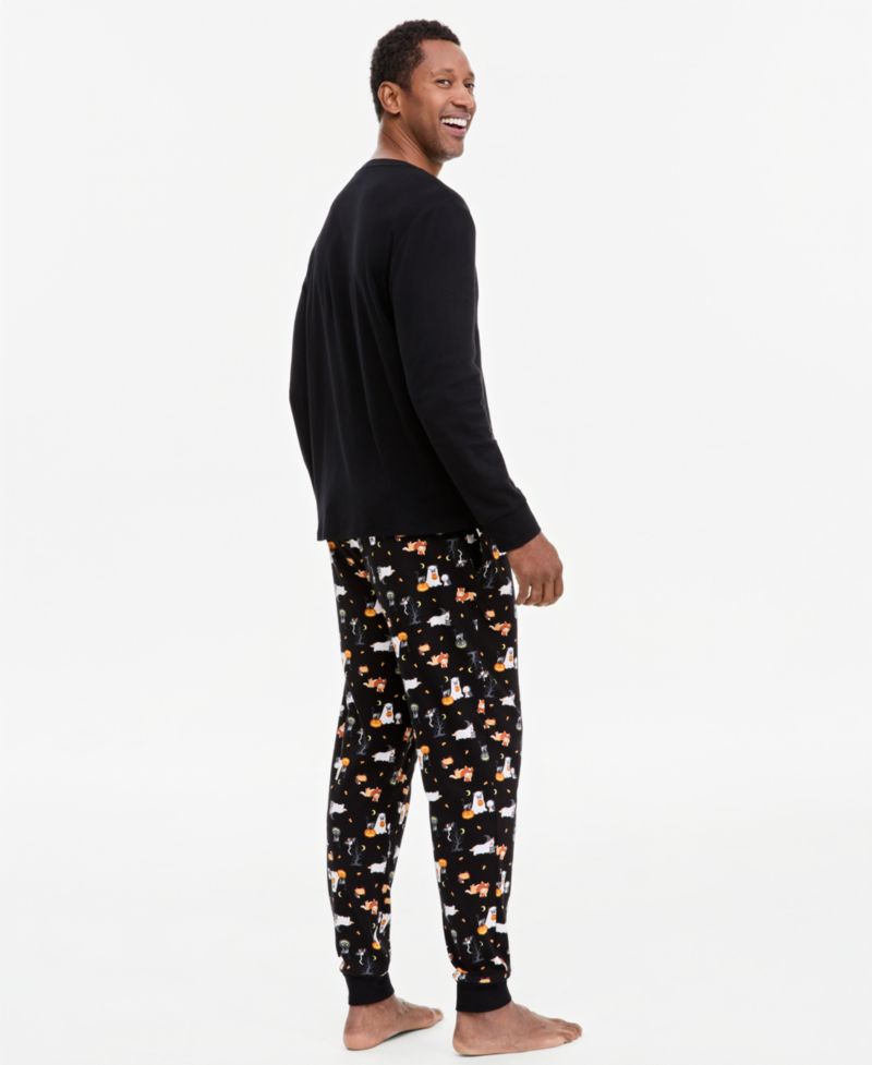 Men's Halloween Party Pajama Set