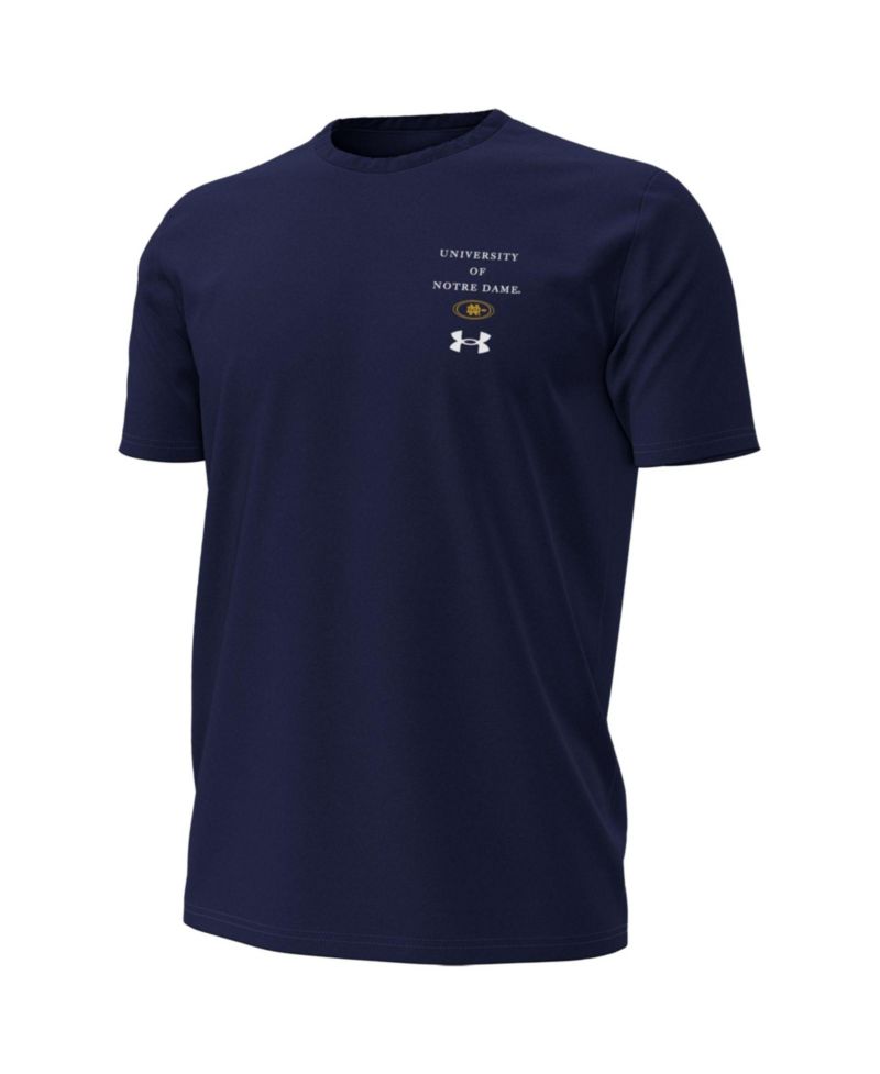Men's Notre Dame Fighting Irish 2026 Sideline Screen-Print Graphic Relaxed-Fit T-Shirt