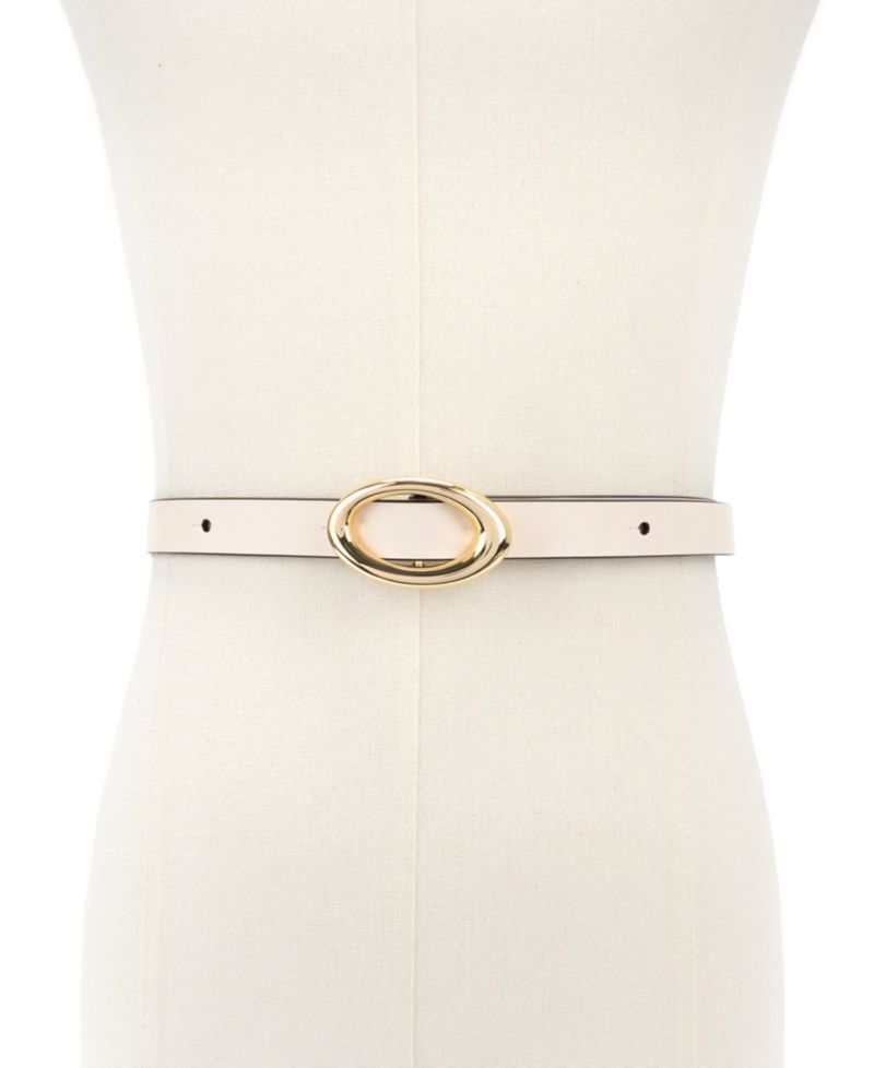 Oval Molten Buckle Belt