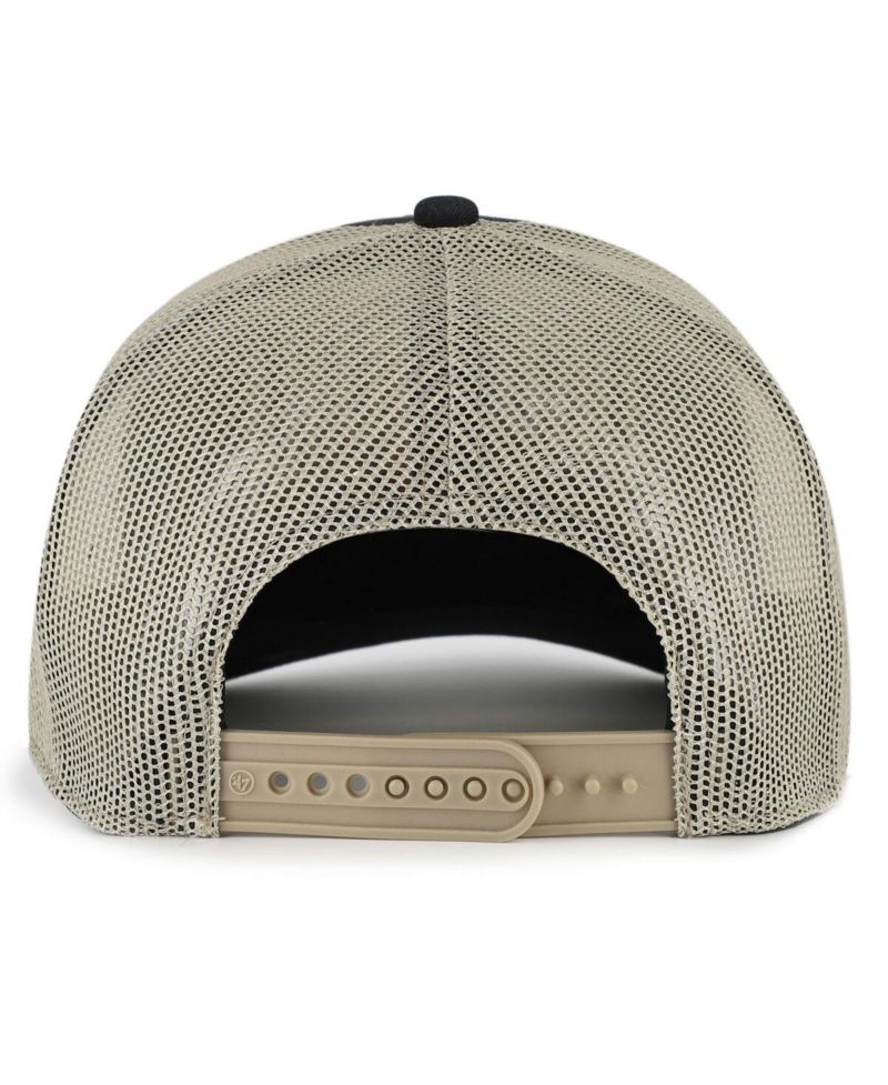 Men's Black Purdue Boilermakers Arid Adjustable Trucker Hat
