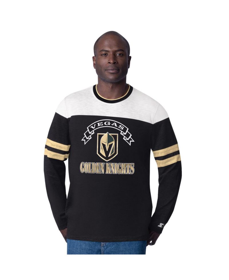 Men's Black Vegas Golden Knights Blitz Durene Long Sleeve T-Shirt