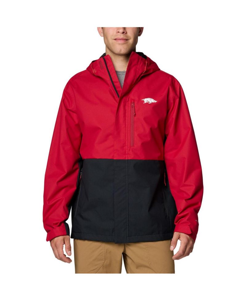 Men's Cardinal Arkansas Razorbacks Field Bound Omni-Tech Full-Zip Jacket