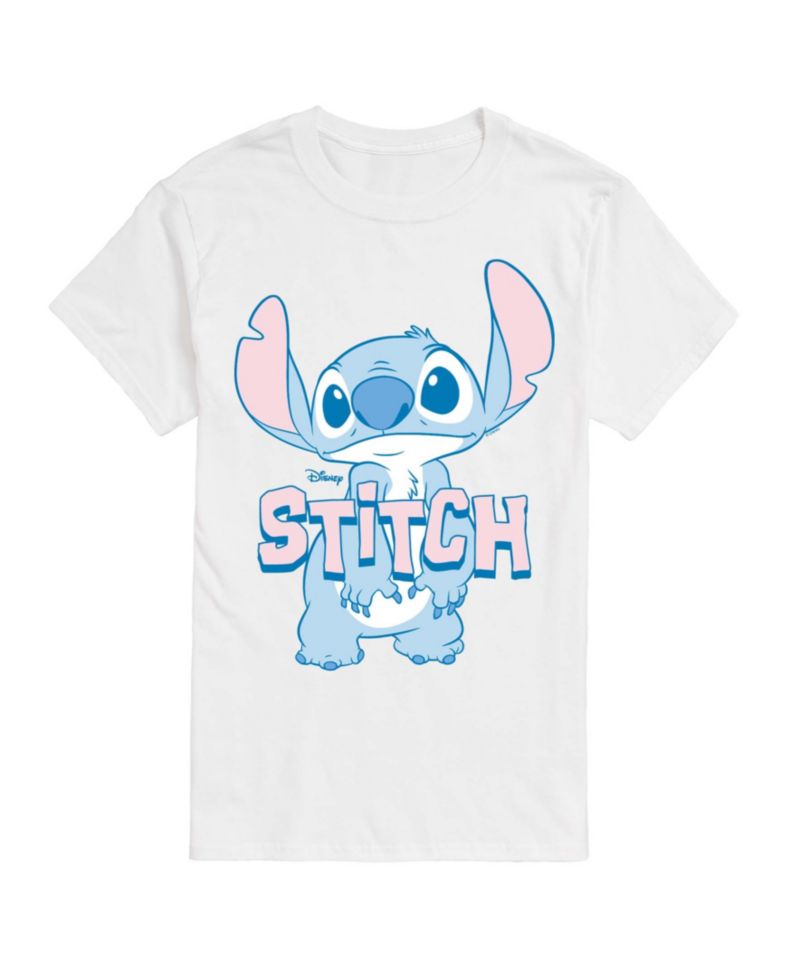 Men's Lilo And Stitch Pastel Graphic T-Shirt
