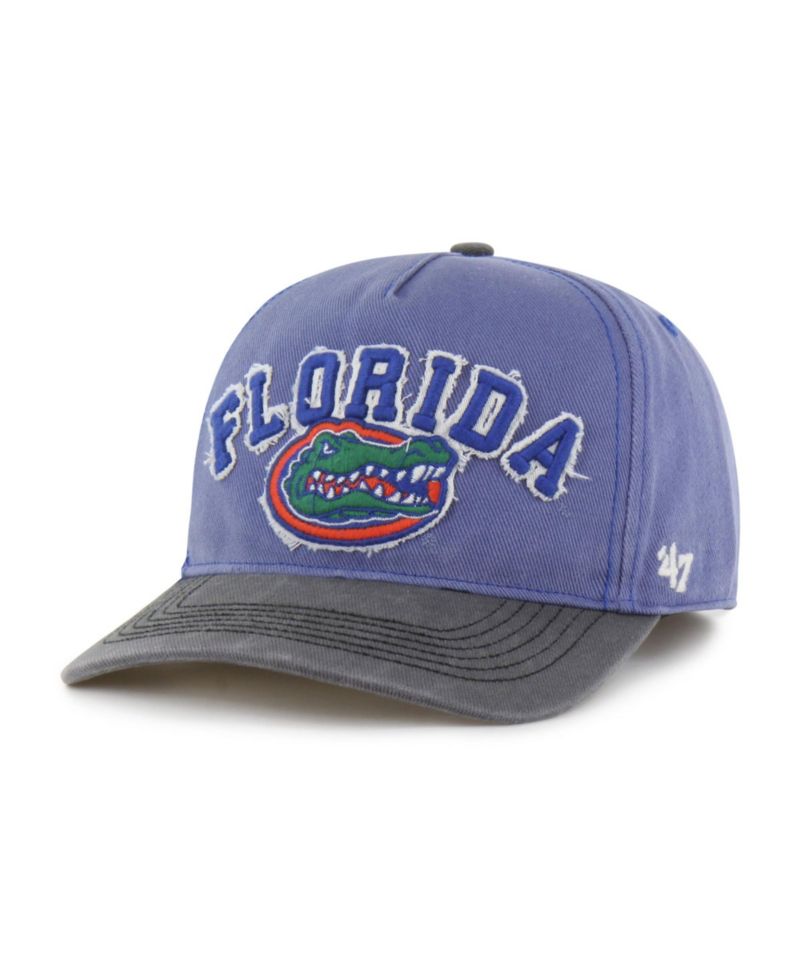 Men's and Women's '47 Royal/Black Florida Gators Well-Worn Calderwood Hitch Adjustable Hat