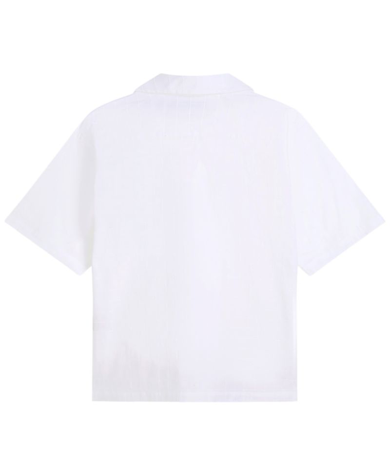 Men's Embroidered Short-Sleeve Shirt