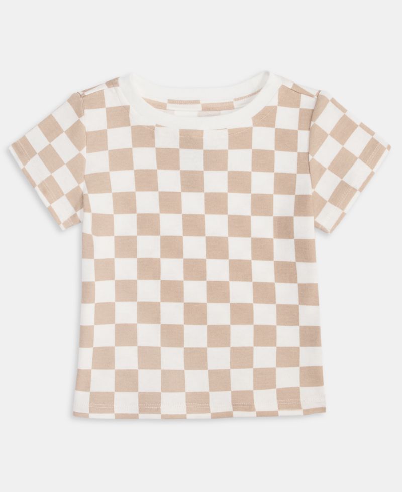 Baby Boys' 3M-24M Mix and Match Checkerboard T-Shirt
