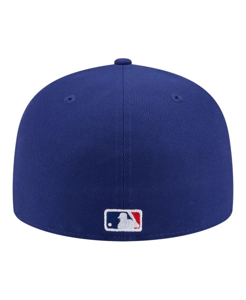 Men's Royal Texas Rangers City Patch 59FIFTY Fitted Hat
