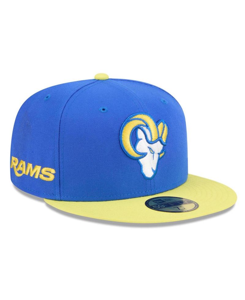 Men's Royal/Gold Los Angeles Rams 59FIFTY Fitted Hat