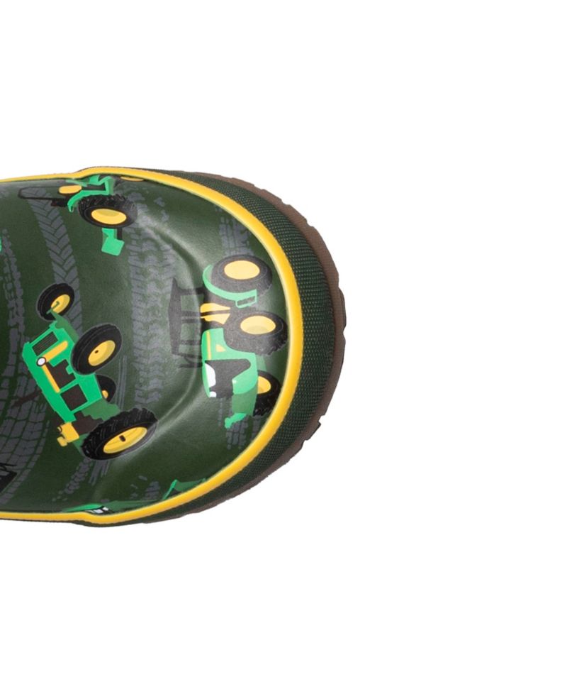 Little and Big Kids Rainboot Tractor Boots