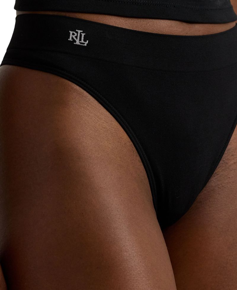 Women's Seamless Stretch Jersey Thong Underwear 4L0010