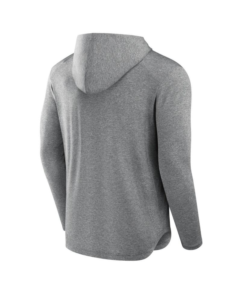 Men's Black Kansas City Chiefs Front Office Tech Lightweight Hoodie T-Shirt