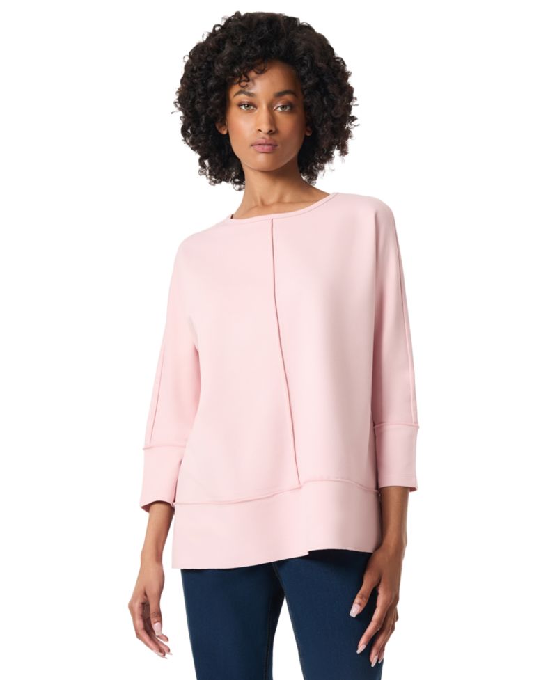 Women's Petite Serenity Knit 3/4 Sleeve Tunic Top