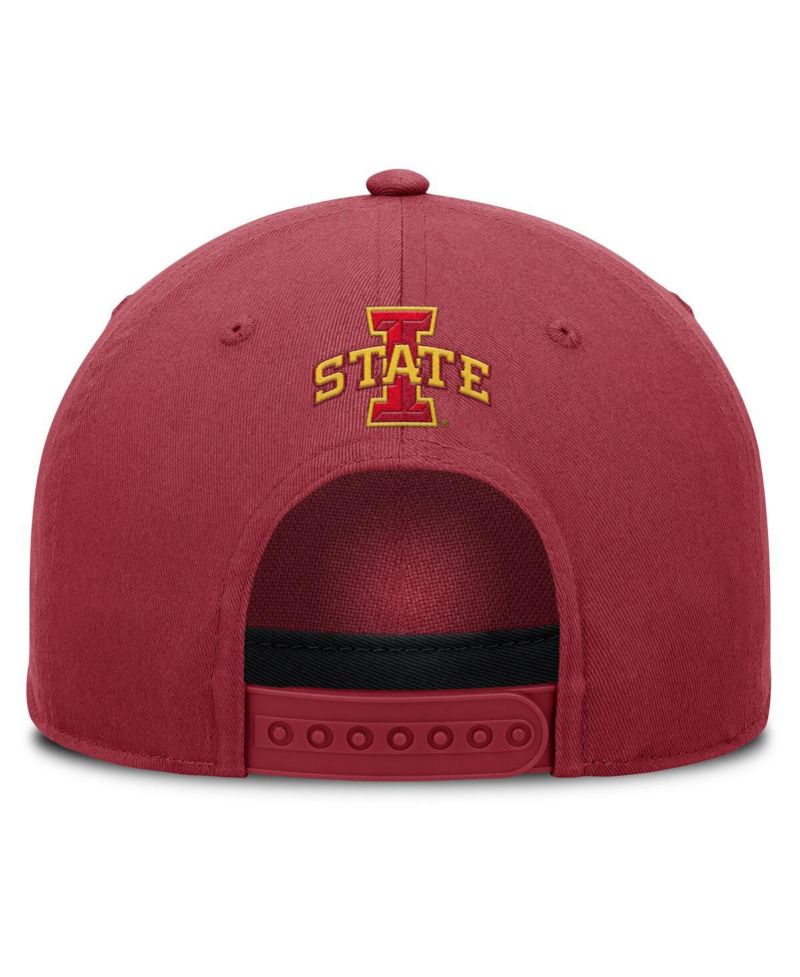 Men's Cardinal Iowa State Cyclones Foul Ball Rope Adjustable Hat