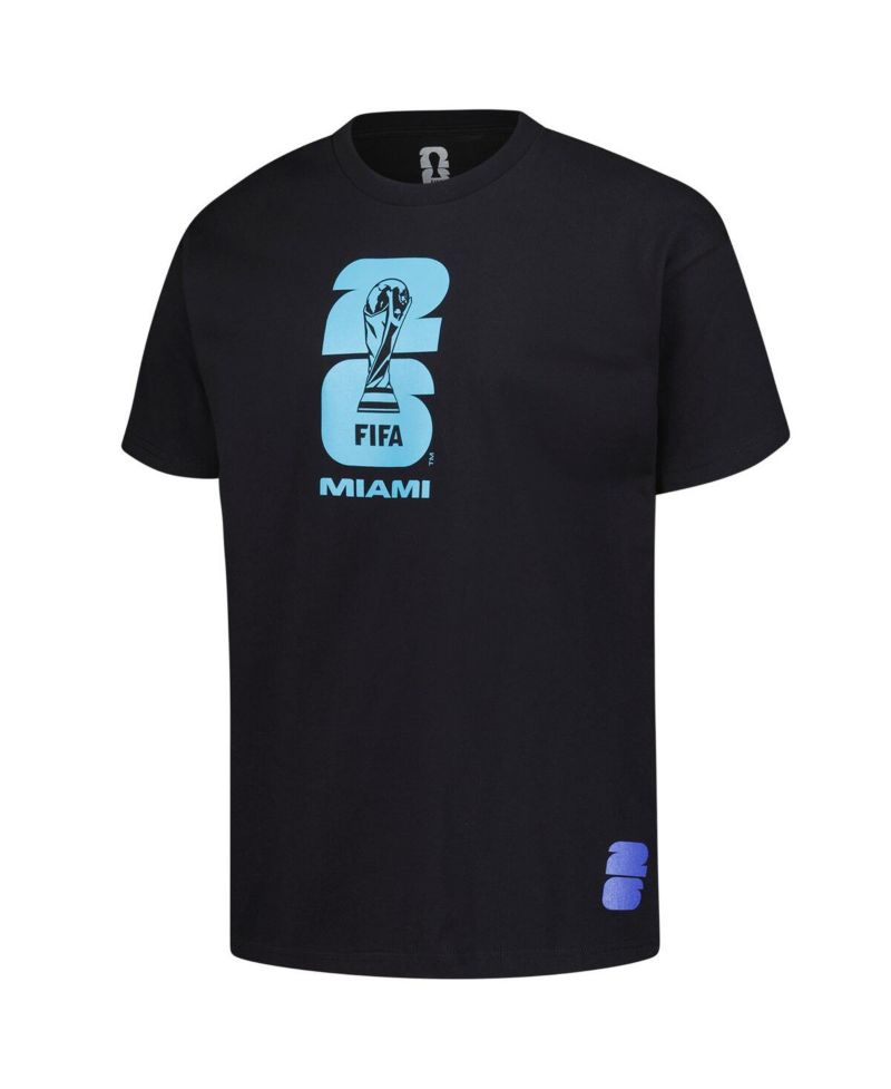 Men's Black 2026 FIFA World Cup Miami Host City Local Oversized T-Shirt