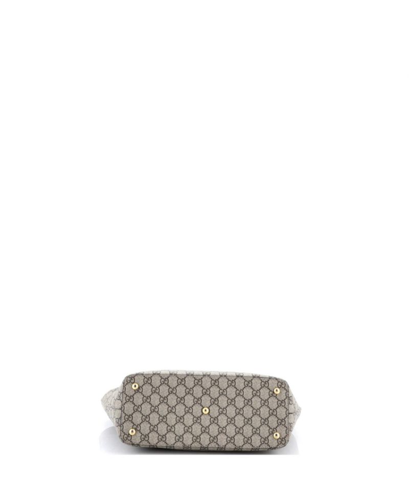 Medium Linea A Zip Tote GG Coated Canvas and Leather