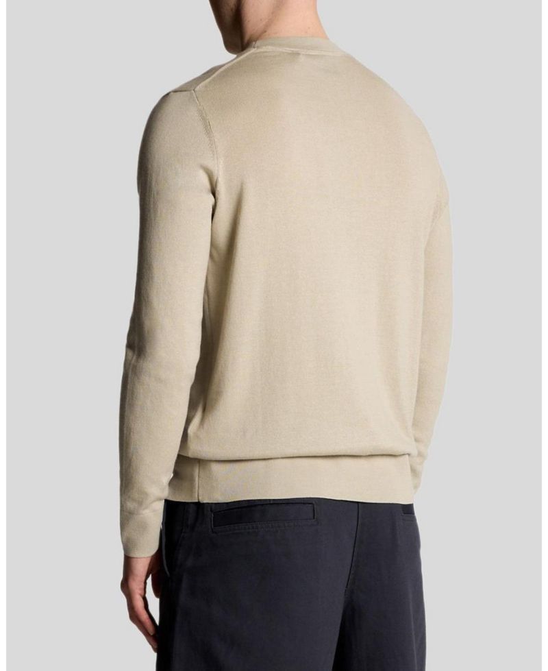 Men's Tonal Superfine Crew Neck Sweater