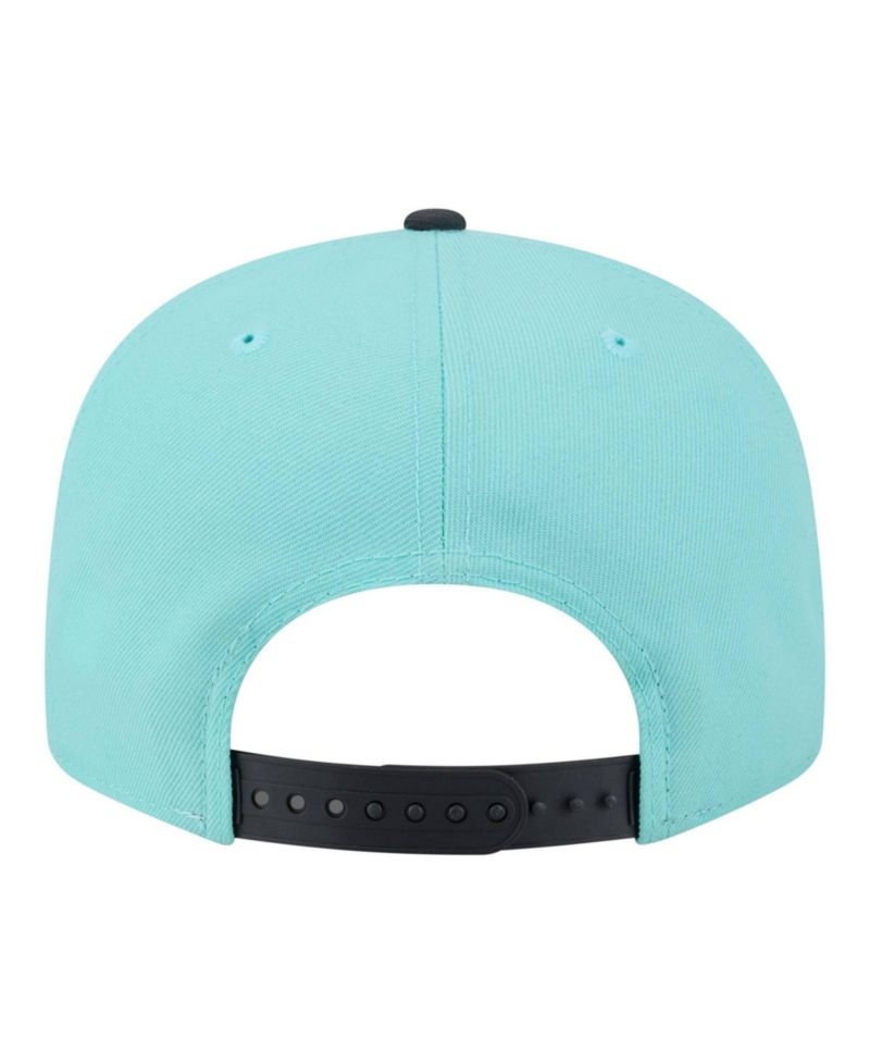 Men's Turquoise/Charcoal Houston Astros Two-Tone Color Pack 9FIFTY Snapback Hat
