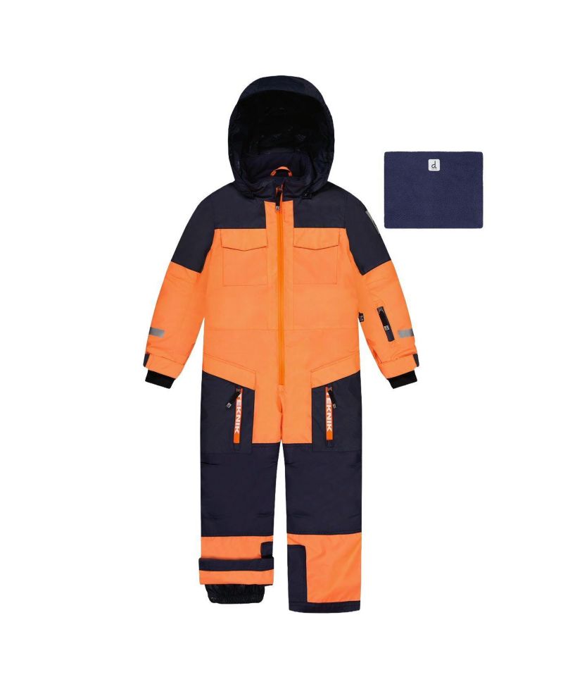 Little and Big Boy ( 6 to 16 ) One Piece Teknik Snowsuit