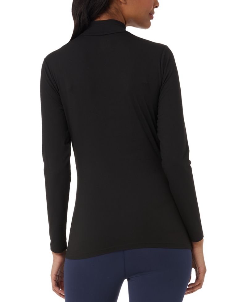 Women's Long-Sleeve Mock-Neck Top