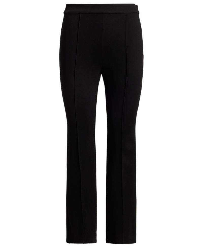 Petite Twill Flare Ankle Pants