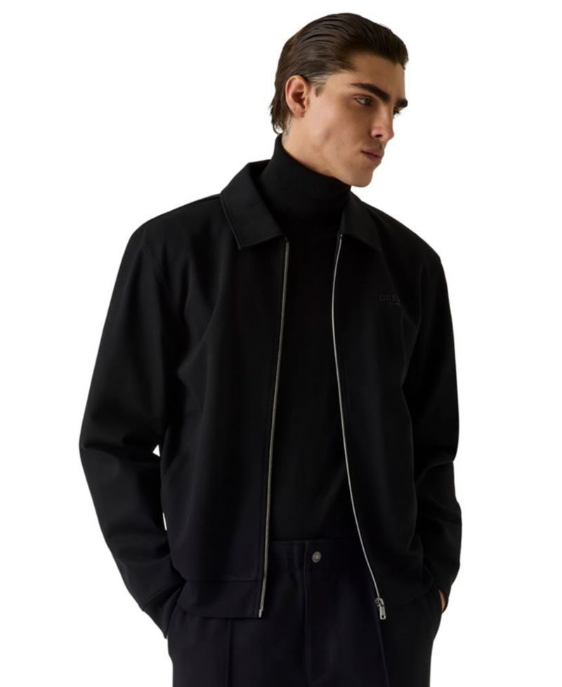 Men's Zip-Up Long-Sleeve Track Jacket