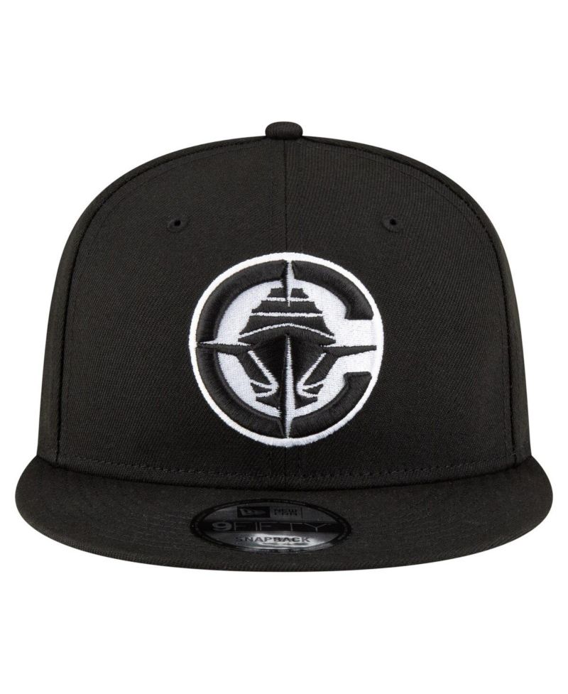 Men's Black LA Clippers 9FIFTY Snapback Hat
