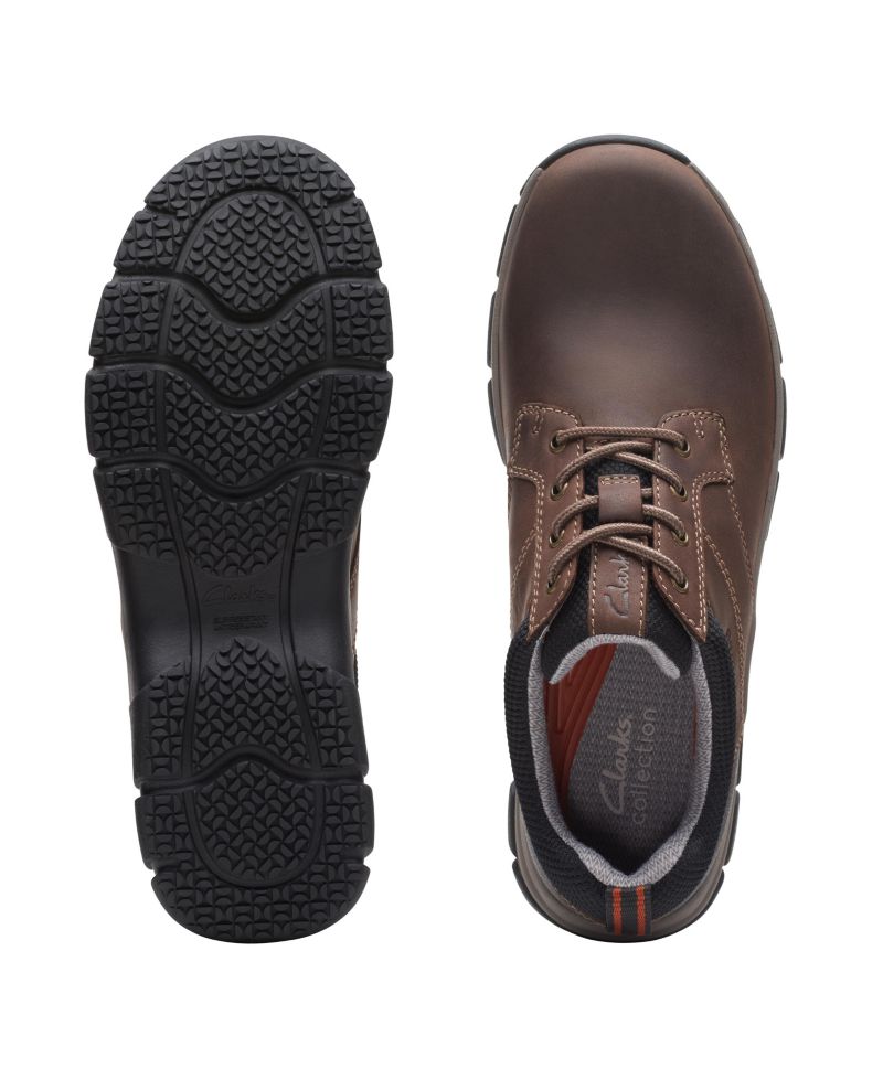 Men's Collection Walpath Leather Low Top Lace Up Sneaker