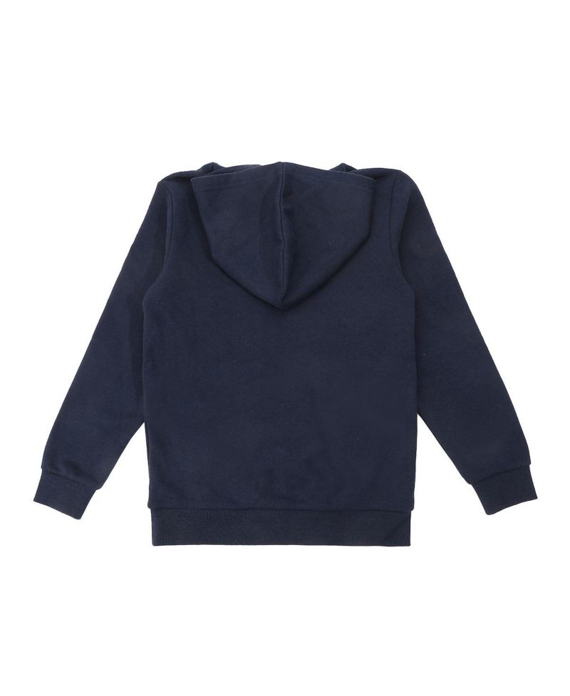 Little Boys Sonic Arrows and Checkered Flags Youth Navy Long Sleeve Hooded Sweatshirt-4