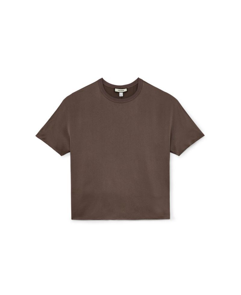 Women's Lena Silk Short-Sleeve Top