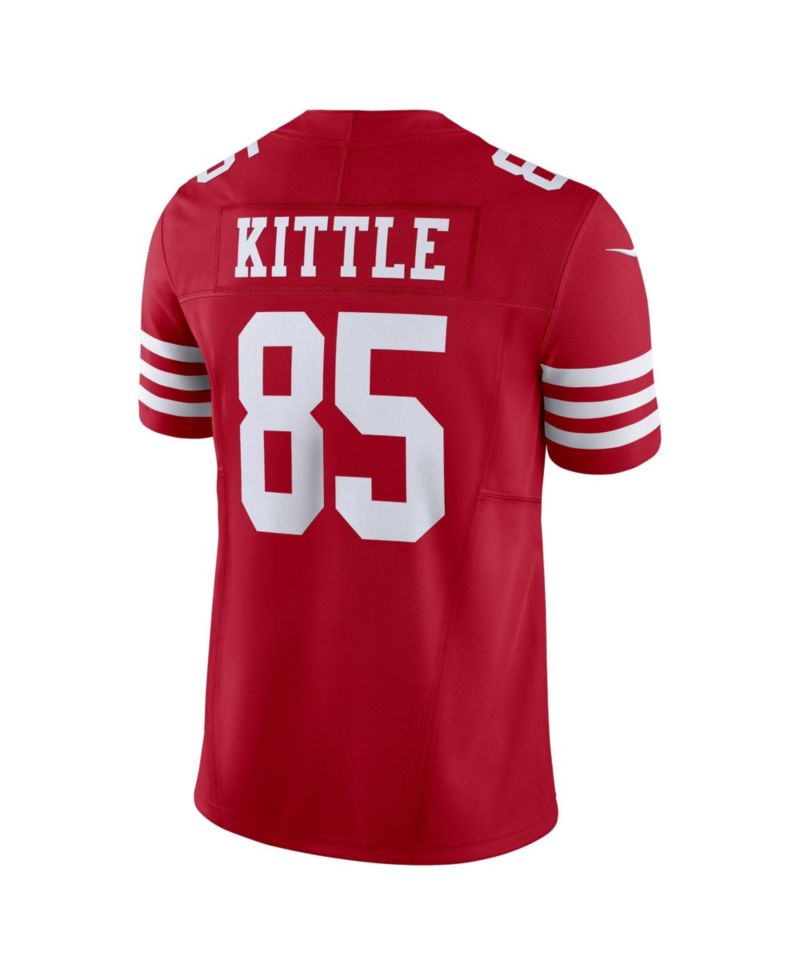 Men's George Kittle Scarlet San Francisco 49ers Vapor F.U.S.E. Limited Jersey