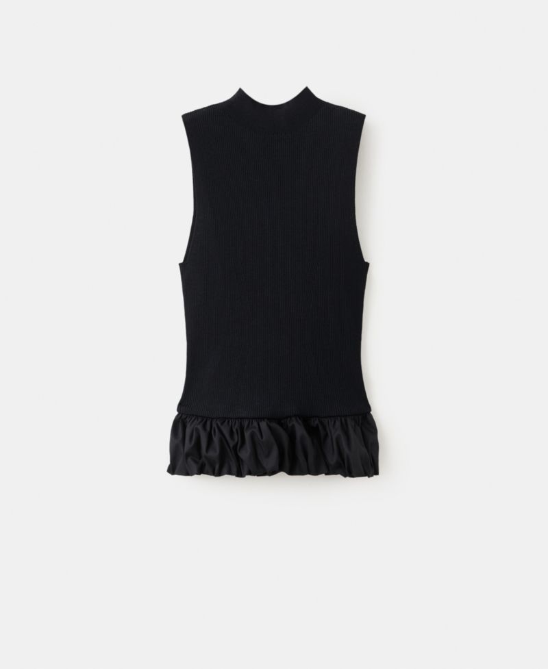 Women's Combined Ruffle Top