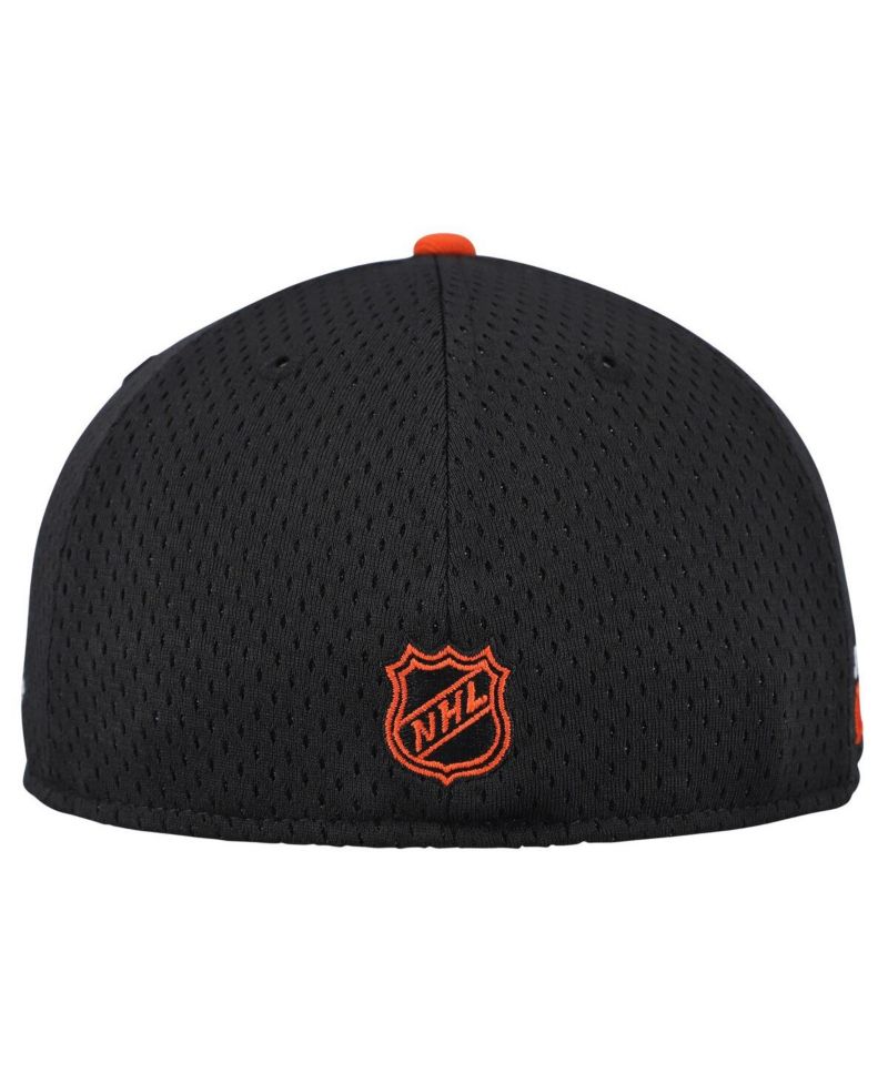 Men's Black/Orange Philadelphia Flyers Mesh Crown Two-Tone 59FIFTY Fitted Hat
