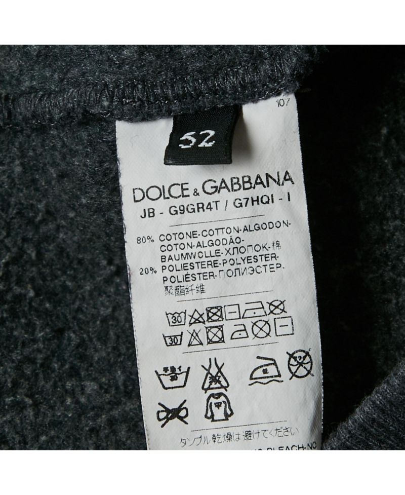 Men's Crown Embroidered Cotton Hoodie
