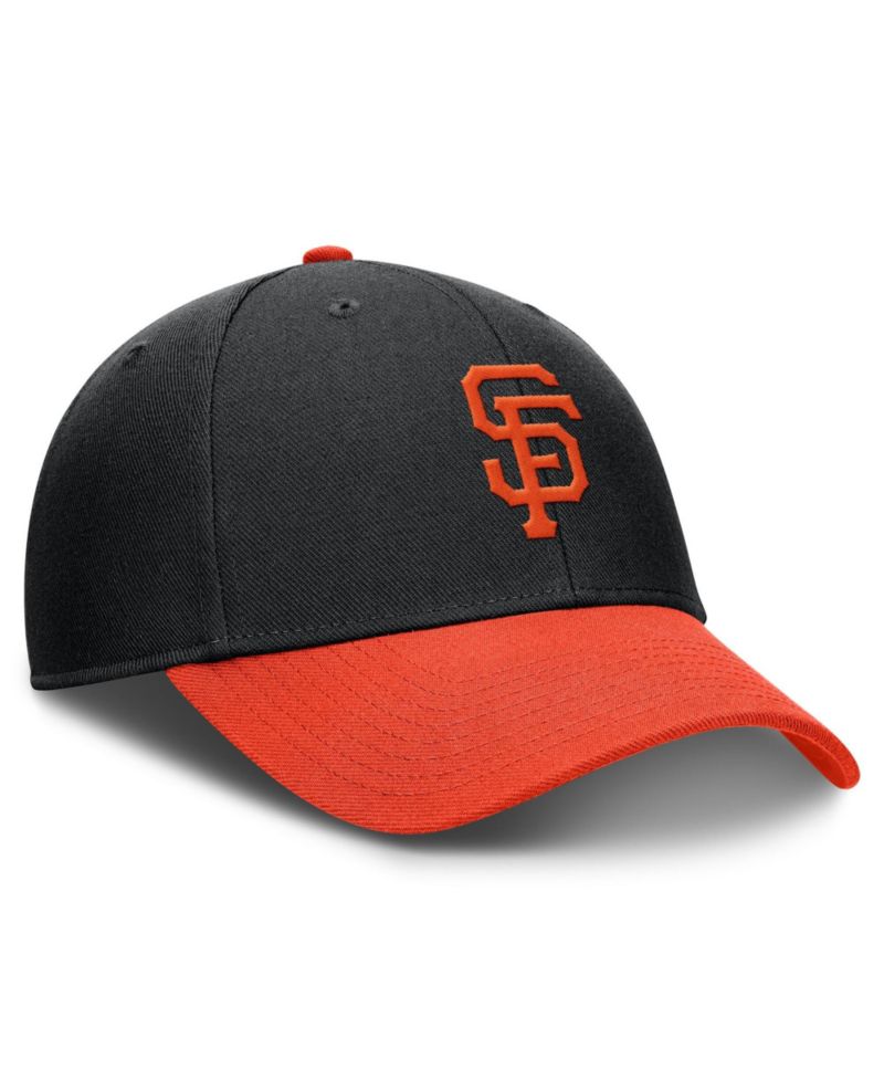 Men's Black/Orange San Francisco Giants Dri-FIT Club Adjustable Hat